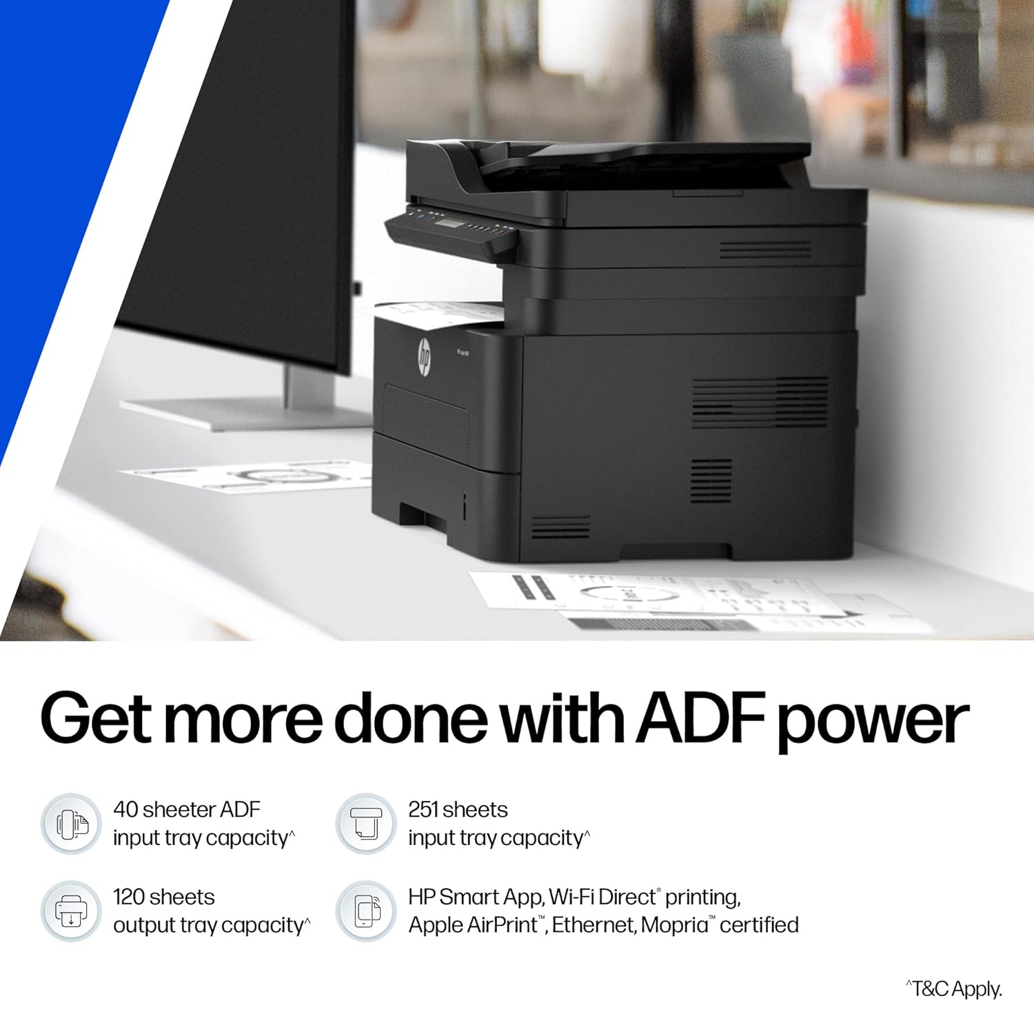 HP 323sdnw Auto Duplex WiFi Laser Printer (New Launch) with ADF, Print Scan Copy, LCD Display, 30 PPM, 256 MB Memory, BlackHP 323sdnw Auto Duplex WiFi Laser Printer (New Launch) with ADF, Print Scan Copy, LCD Display, 30 PPM, 256 MB Memory, Black