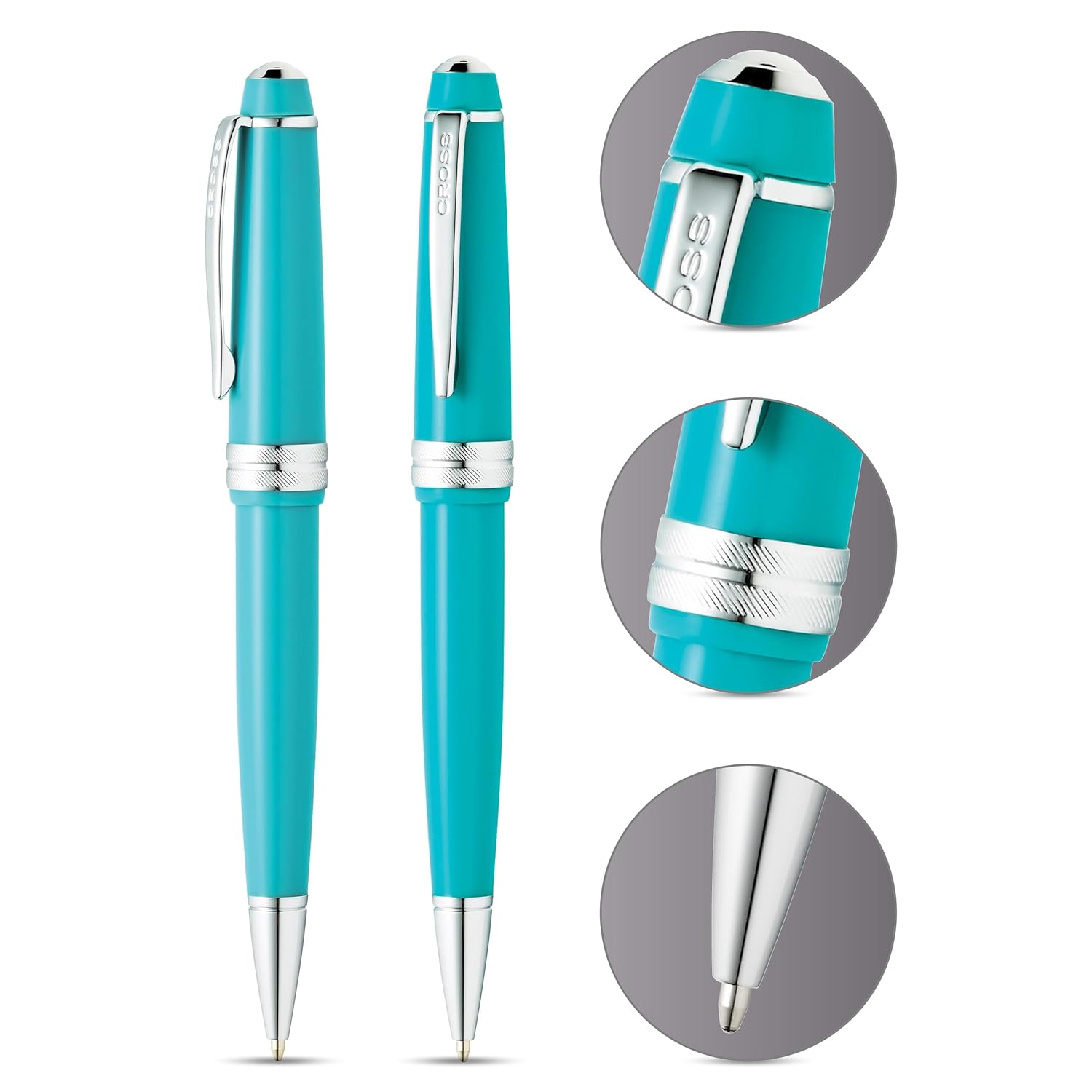 Cross Bailey Light Polished Teal Resin Ballpoint Pen