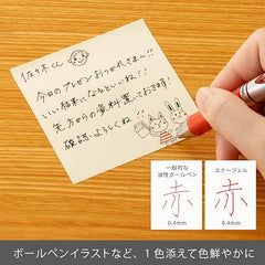 Pentel BLN74-B Retractable EnerGel Ink Ballpoint Pen, 0.02 inches (0.4 mm), Red