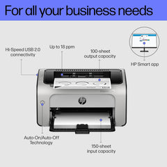 HP LaserJet Pro P1108 Plus Single Function Monochrome Laser Printer