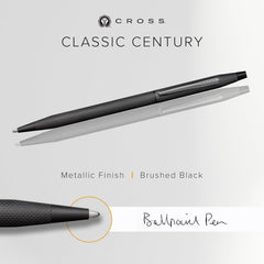 Cross Classic Century Brushed Black PVD Ballpoint Pen