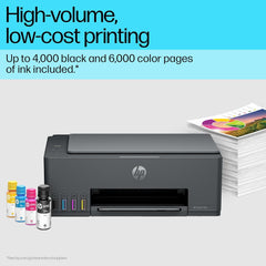 HP Smart Tank 584 All-in-One WiFi Colour Printer |1+1 Year Extended Warranty on Registration| Up to 4000 Black & 6000 Colour Prints I Print,Scan & Copy for Home/Office