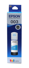 Epson 003 Ink Bottle (Cyan), Compatible with :L3110 /L3101/ L3150 / L4150 / L4160 / L6160 / L6170 / L6190 Printer Models