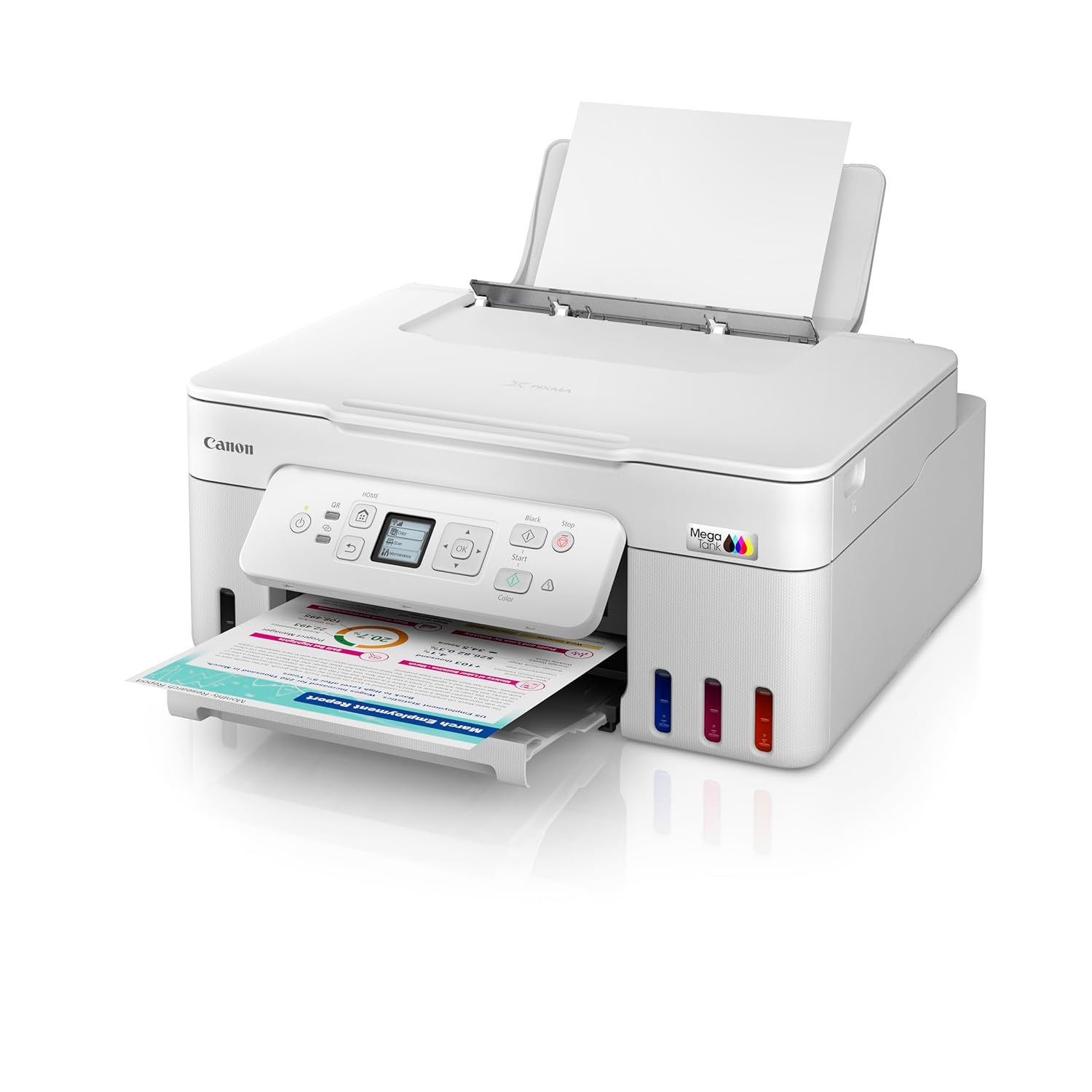Canon PIXMA MegaTank G3780 All-in-one Inktank Colour Printer with Duplex with 2 Years Standard Warranty
