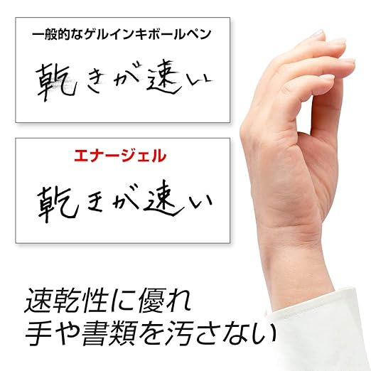 Pentel Gel Ink Ballpoint Pen Ener Gel Philography BLN2005S 05 Turquoise Blue Axis