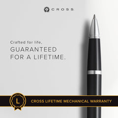 Cross Bailey Light Polished Black Resin Rollerball Pen