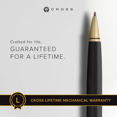 Cross Coventry Black Lacquer with Gold-Tone Ballpoint Pen