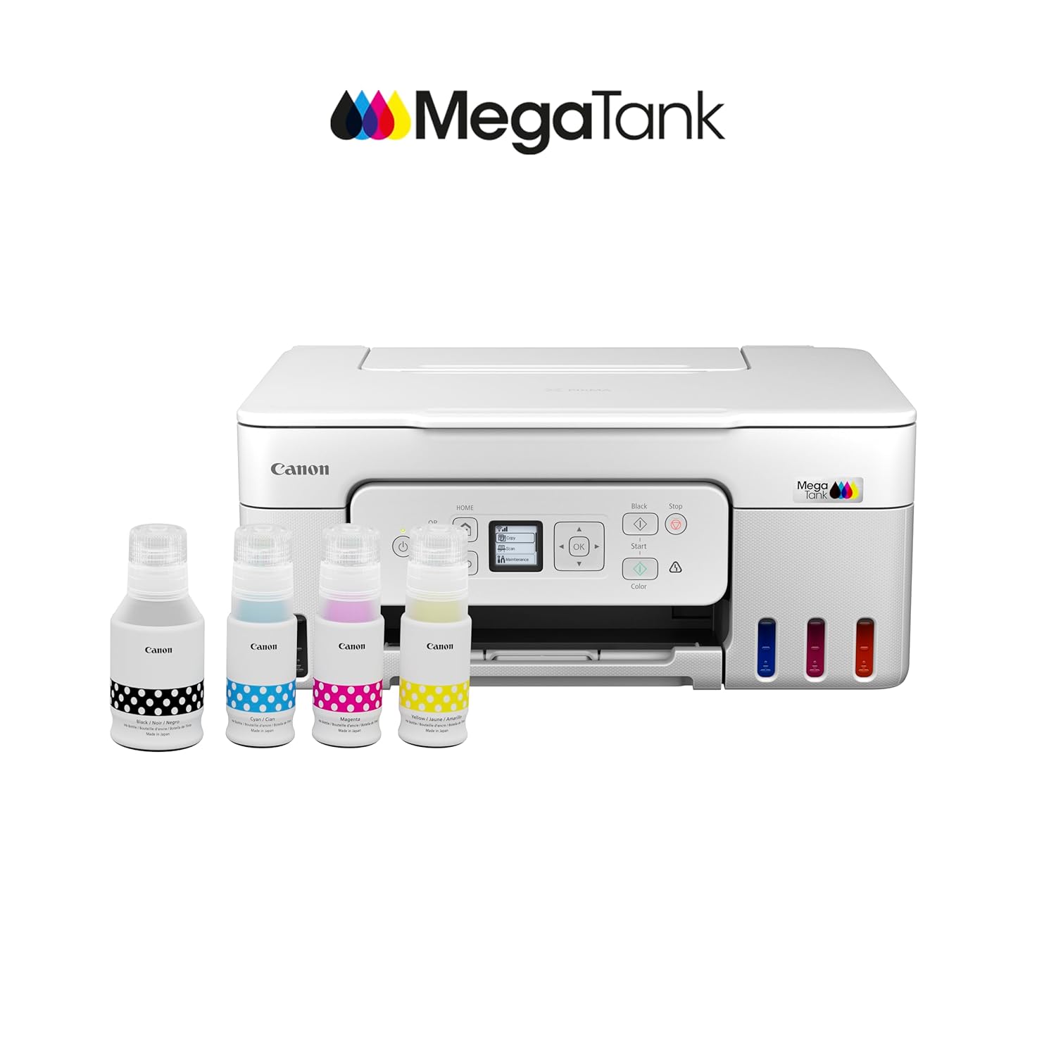 Canon PIXMA MegaTank G3780 All-in-one Inktank Colour Printer with Duplex with 2 Years Standard Warranty