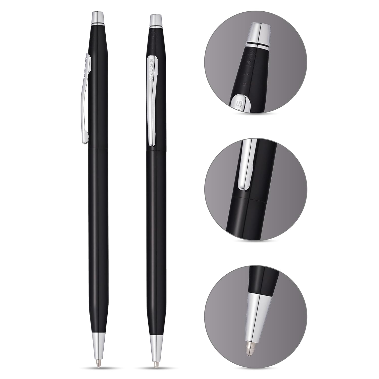 CROSS Classic Century Black Lacquer CT Ballpoint Pen