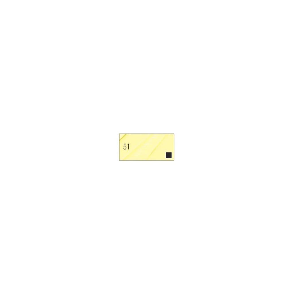 PEBEO HIGH VISCOSITY STUDIO ACRYLICS - BRIGHT YELLOW (51) - JAR OF 500 ML
