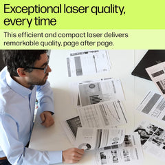 HP Laser MFP 1188w, Wireless, Print, Copy, Scan, Ethernet, Hi-Speed USB 2.0, Up to 21 ppm, 150-sheet Input Tray, 100-sheet Output Tray, 10,000-page Duty Cycle, 1-Year Warranty, Black and White