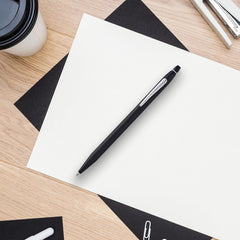 Cross Click Classic Ballpoint Pen in Gift Box (Classic Black)