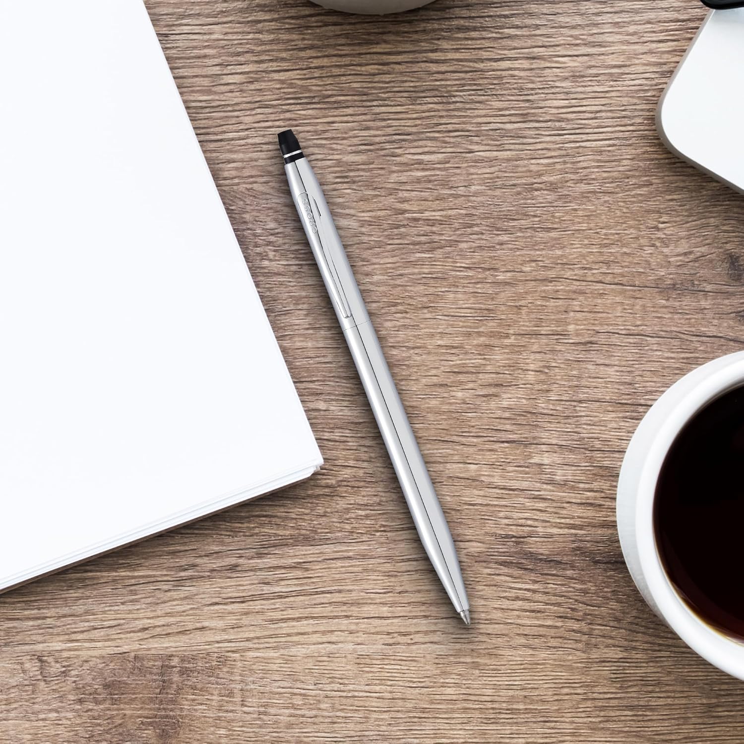 Cross Roller Ball Pen (Polished Chrome)