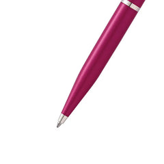 Sheaffer A 9416 VFM Ballpoint Pen Pink Sapphire with Chrome-Plated Trim