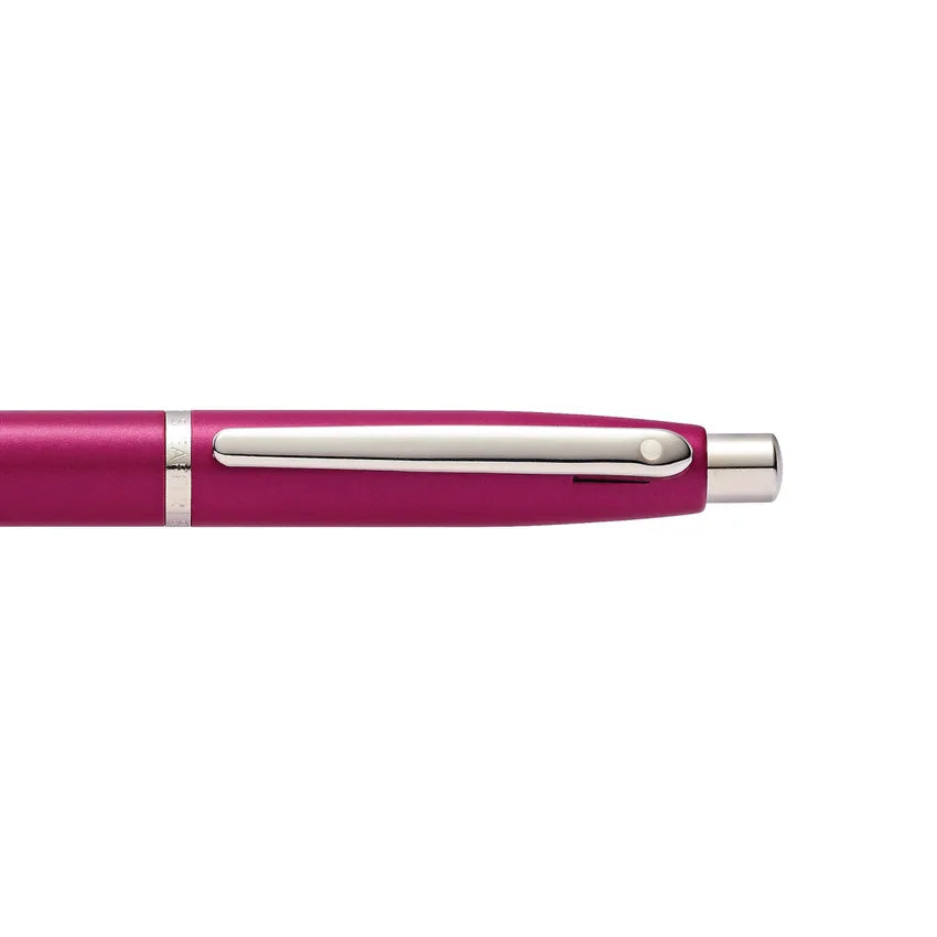 Sheaffer A 9416 VFM Ballpoint Pen Pink Sapphire with Chrome-Plated Trim