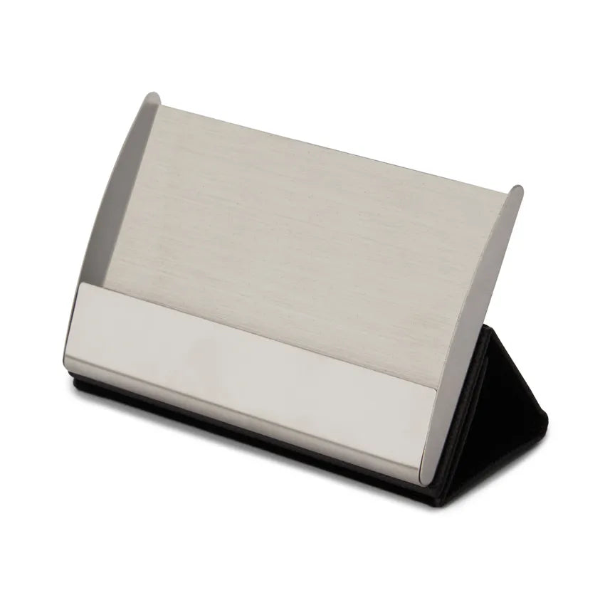 Sheaffer Gift Set 300 Ballpoint Pen with Business Card Holder Glossy Black with Chrome Trims
