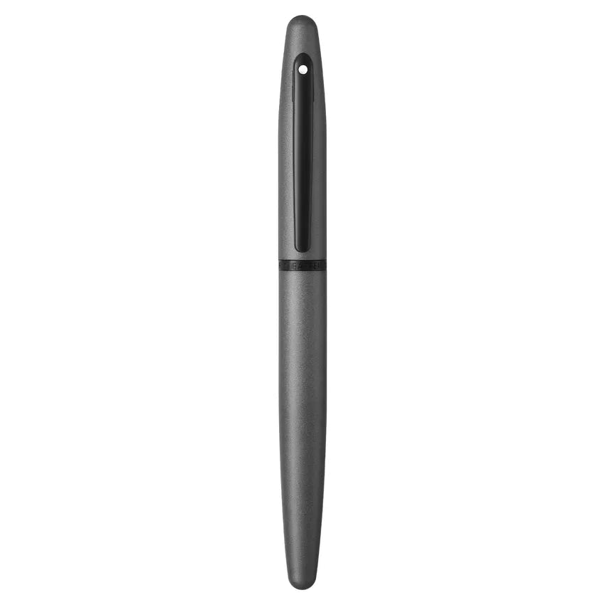 Sheaffer® VFM 9424 Matte Gray Rollerball Pen With Matte Black Trim