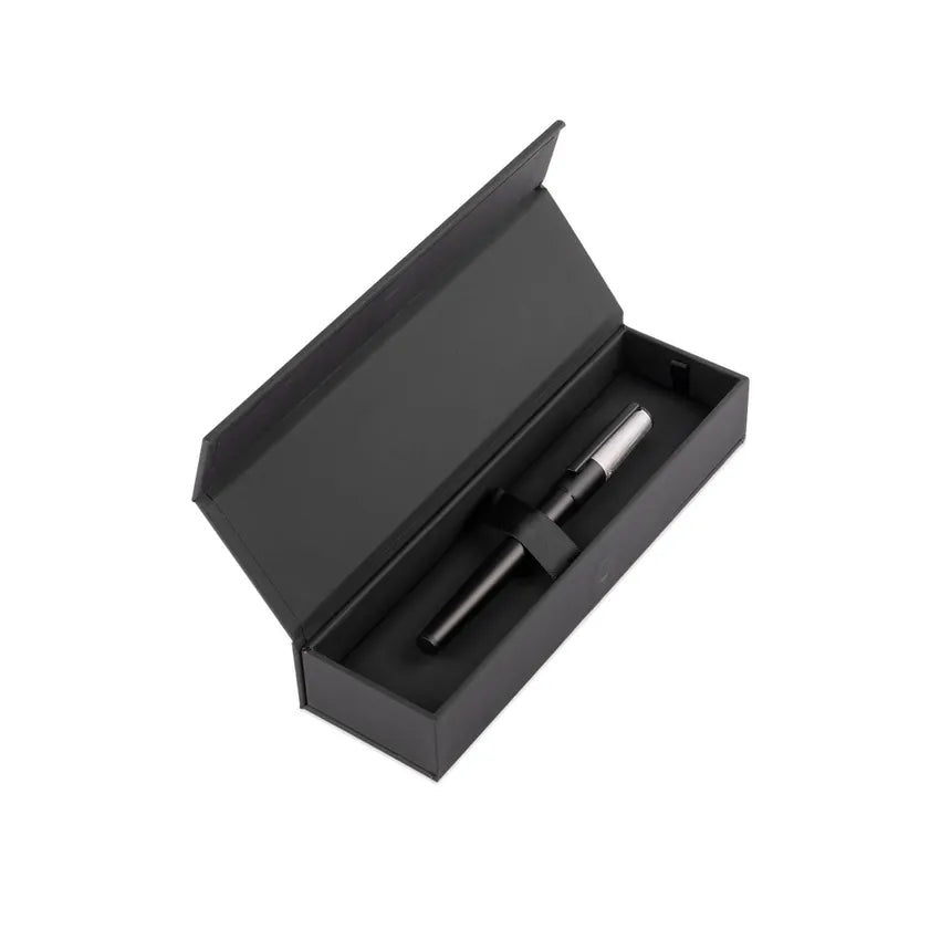 Hugo Boss Gear Minimal Rollerball Pen - Black And Chrome