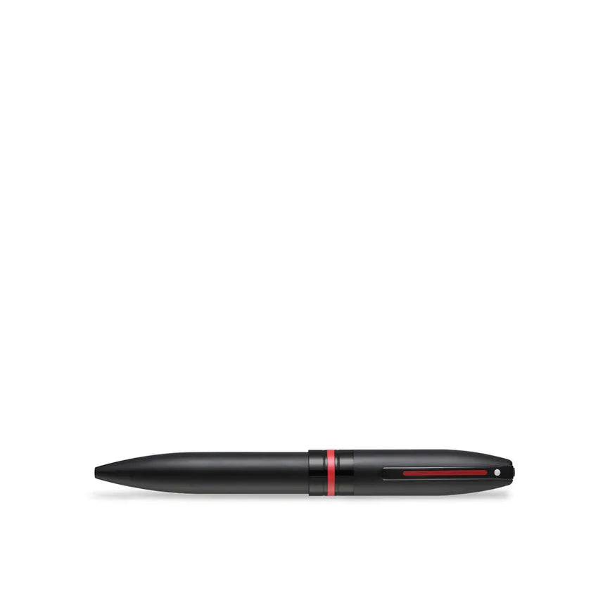 Sheaffer 9108 Icon Ballpoint Pen - Matte Black with Glossy Black PVD Trim