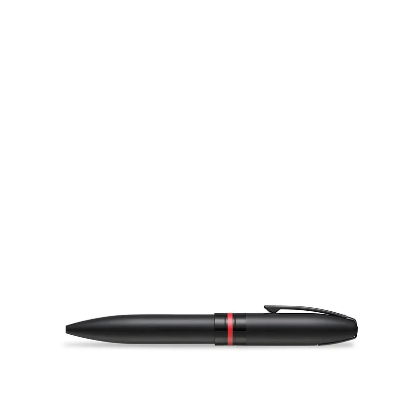 Sheaffer 9108 Icon Ballpoint Pen - Matte Black with Glossy Black PVD Trim