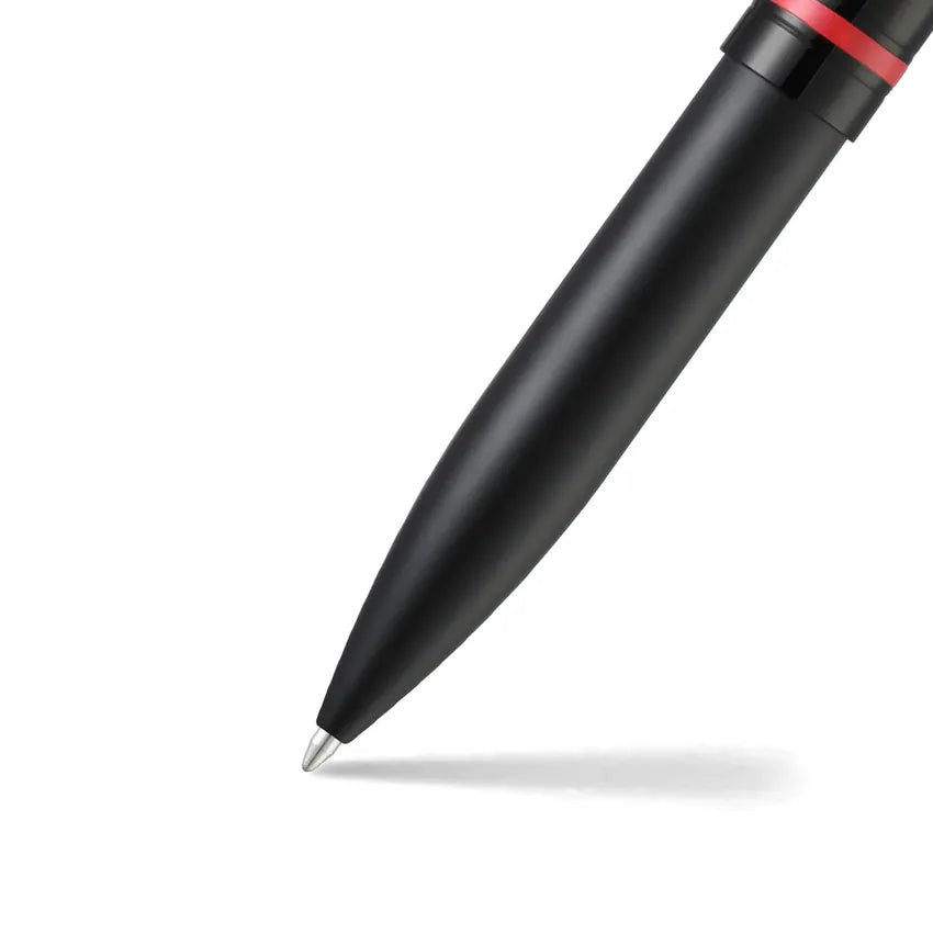 Sheaffer 9108 Icon Ballpoint Pen - Matte Black with Glossy Black PVD Trim