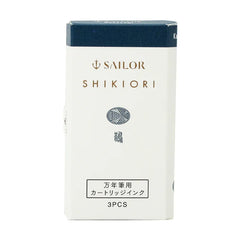 Sailor Shikiori Japanese Fairy Tale Cartridge Magpies (Pack of 3) - Green