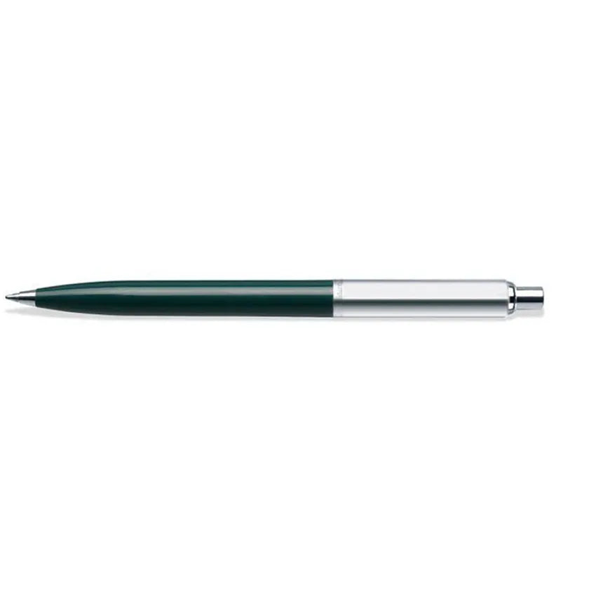 Sheaffer 321 Sentinel Ballpoint Pen Green With Chrome Trime