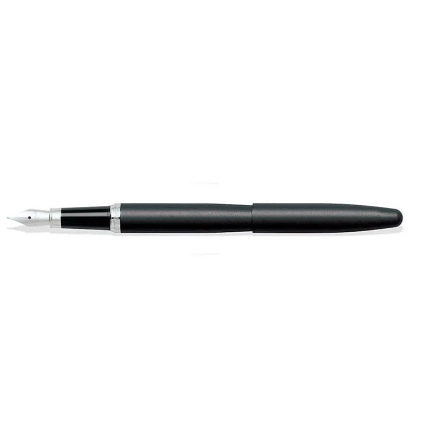 Sheaffer 9405 VFM Fountain Pen (Medium) Matte Black with Chrome-Plated Trim