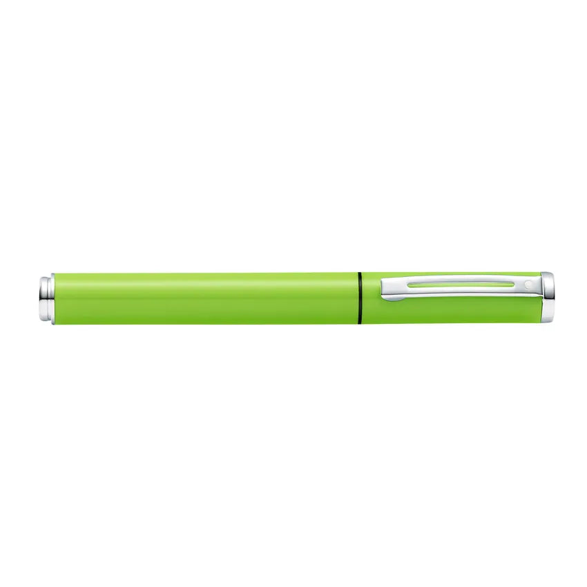 Sheaffer 9202 Pop Rollerball Pen Lime Green with Chrome-Plated Trim