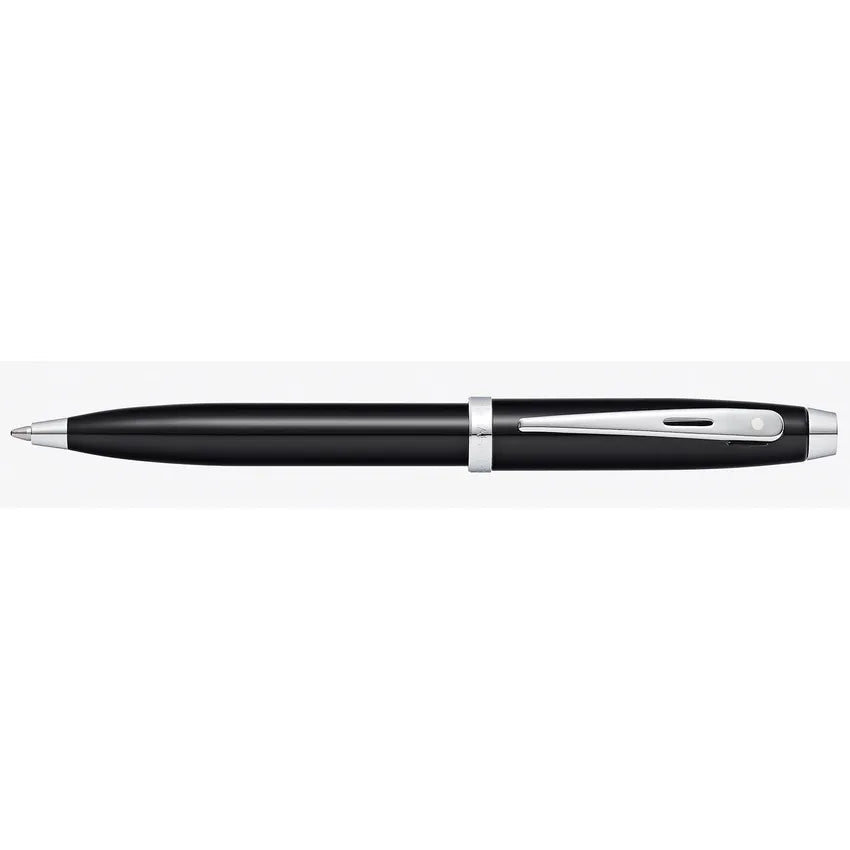 Sheaffer Gift 100 Ballpoint Pen Glossy Black with Chrome-Plated Trim