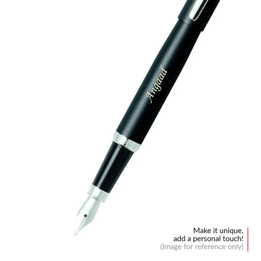 Sheaffer 9401 VFM Fountain Pen (Fine) Neon Blue with Chrome-Plated Trim