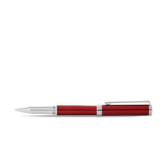 Sheaffer 9245 Intensity Engraved Translucent Lacquer Rollerball Pen - Red with Polished Chrome Trim