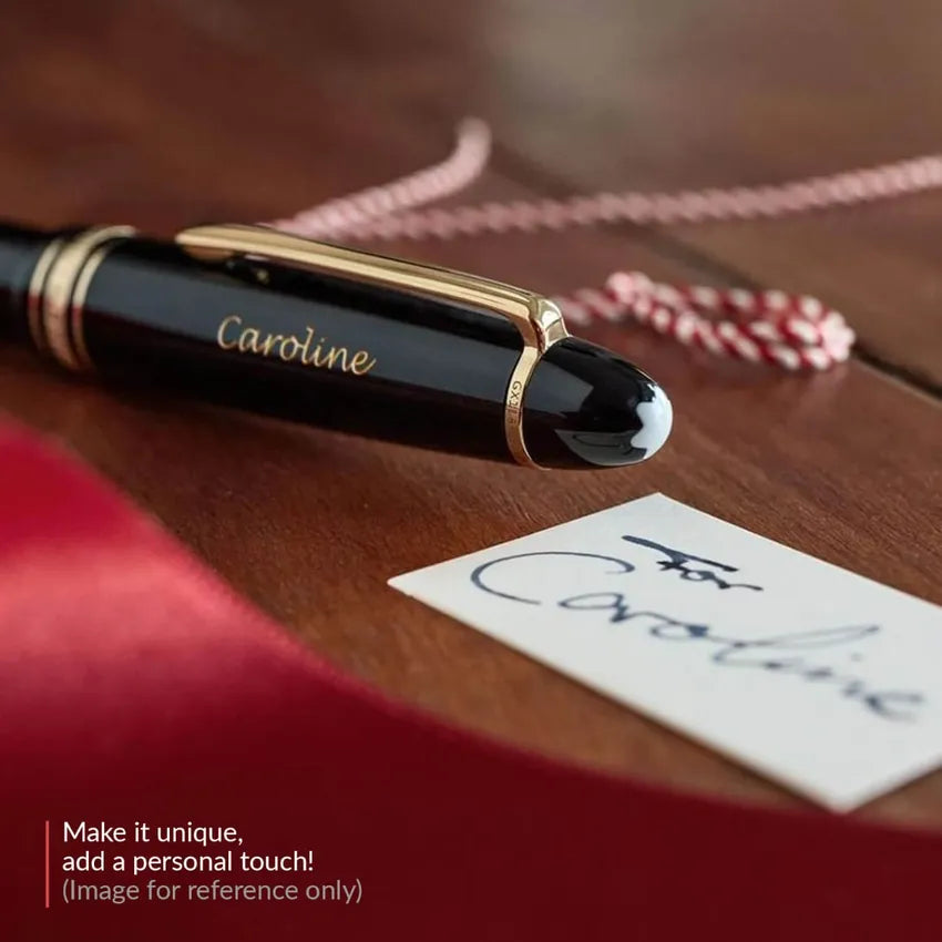 Montblanc Meisterstück Classique Ballpoint Pen - Black With Platinum Trims